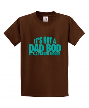It's Not A Dad Bod It's A Father Figure Funny Classic Unisex Kids and Adults T-Shirt